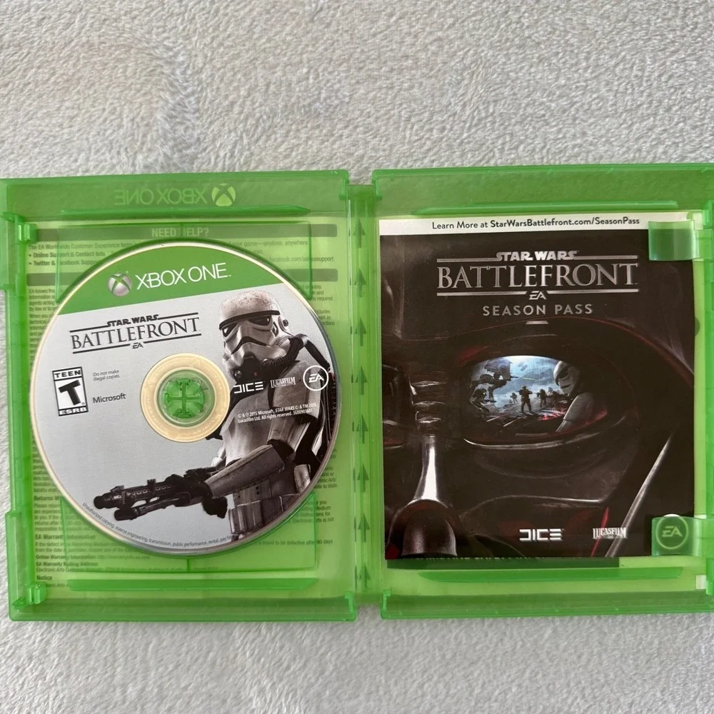 Star Wars Battlefront Xbox One Complete Tested Disc Case‎ Manual EA DICE